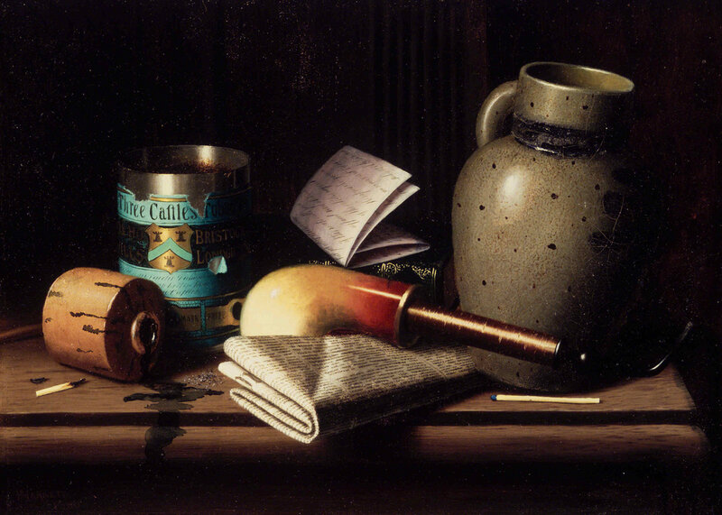 Still Life with Pipe and Jug