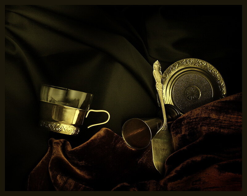 Still life with silverware