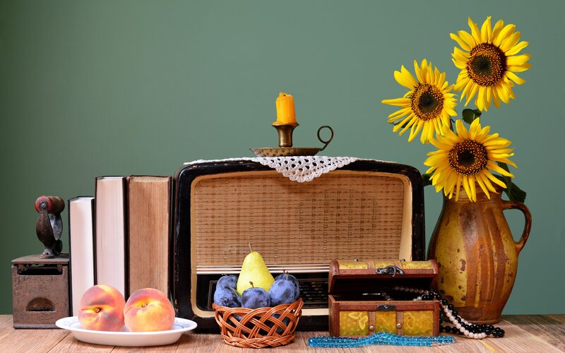 Still Life with Sunflowers