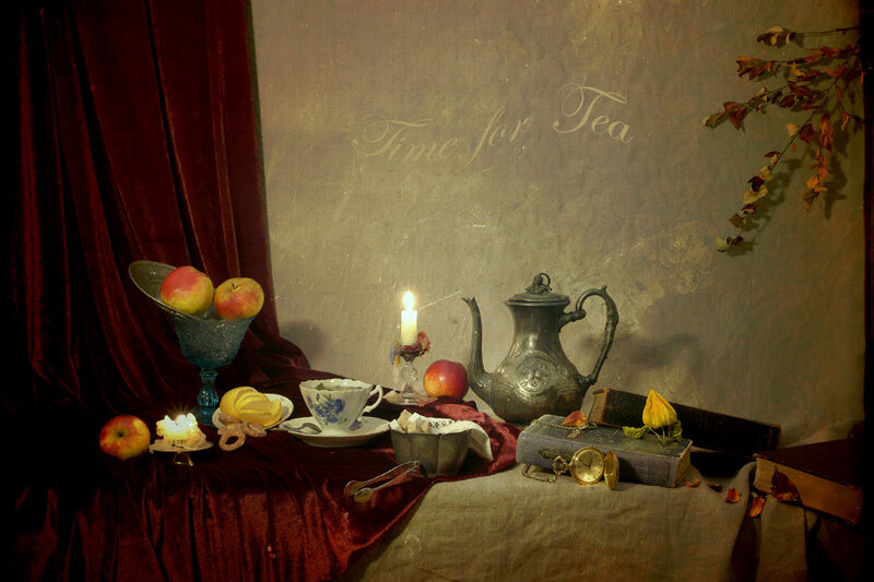 Still Life with Tea Set