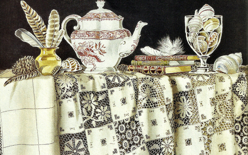 Still Life with Teapot — White
