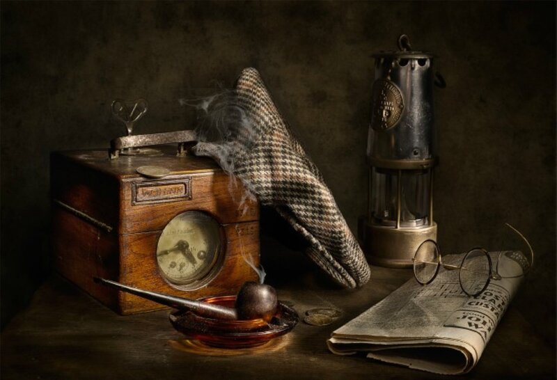 Still Life with Vintage Items