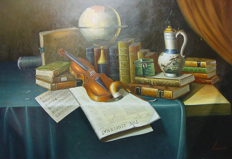 Still Life with Violin