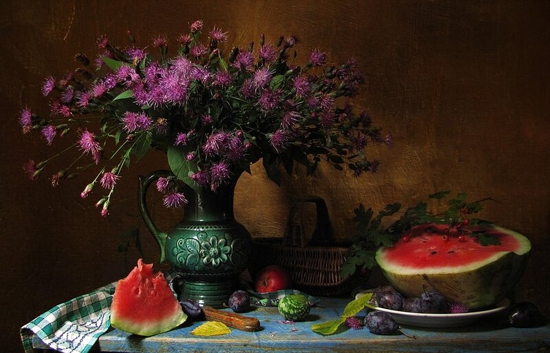 Still Life with Watermelon