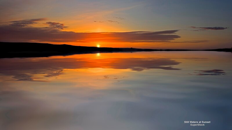 Still Waters at Sunset