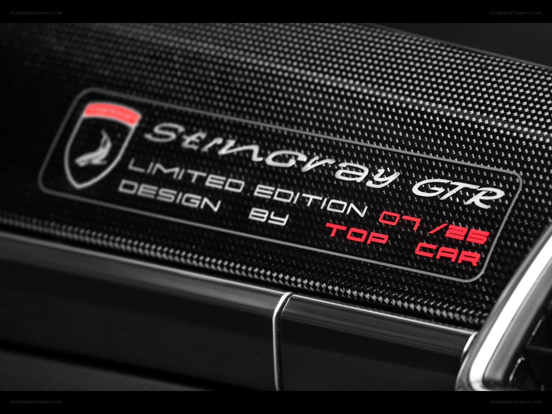 Stingray GTR Limited Edition badge
