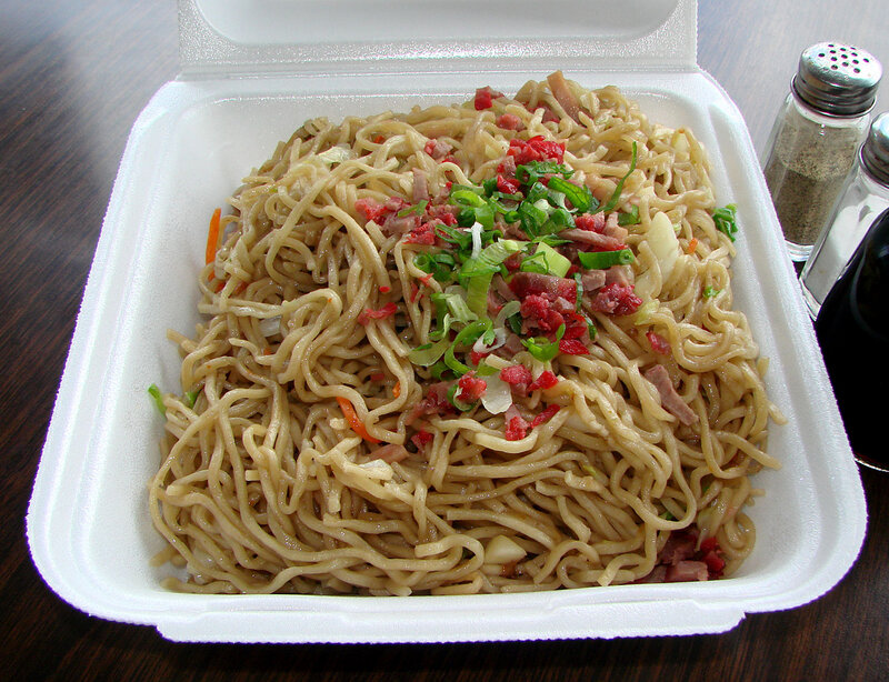 Stir-fried Noodles in Container