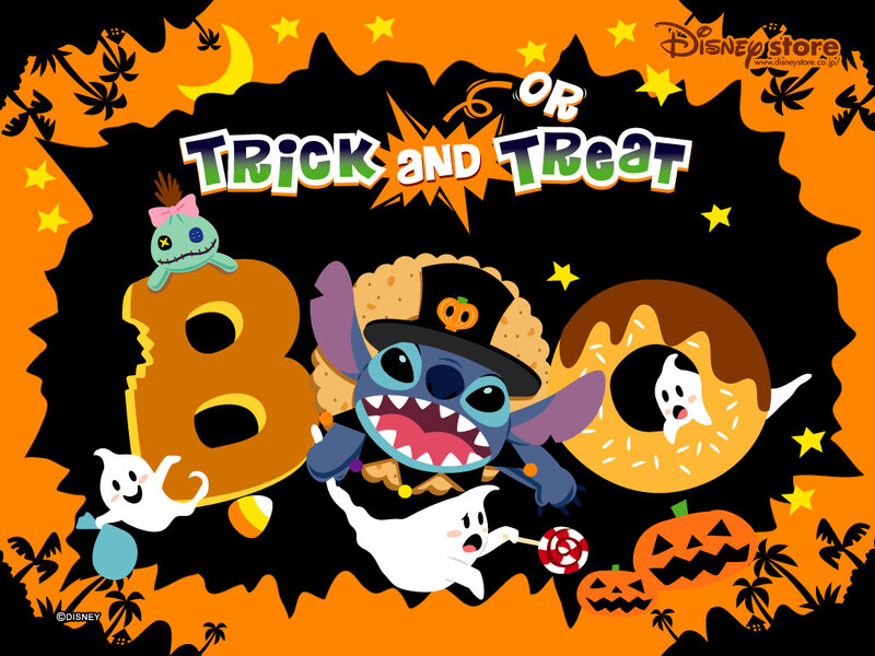 Stitch Halloween Trick or Treat