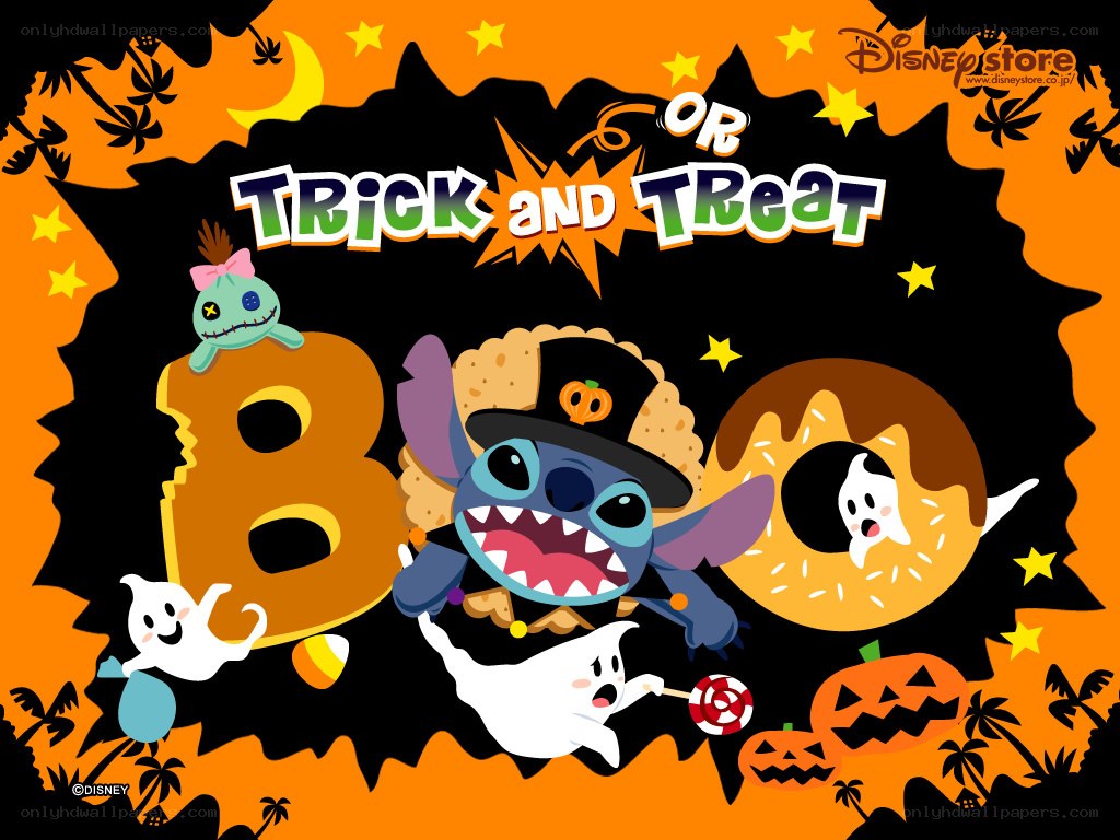 Stitch Halloween Trick or Treat