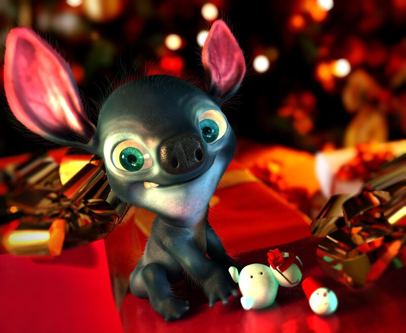 Stitch with Christmas gifts