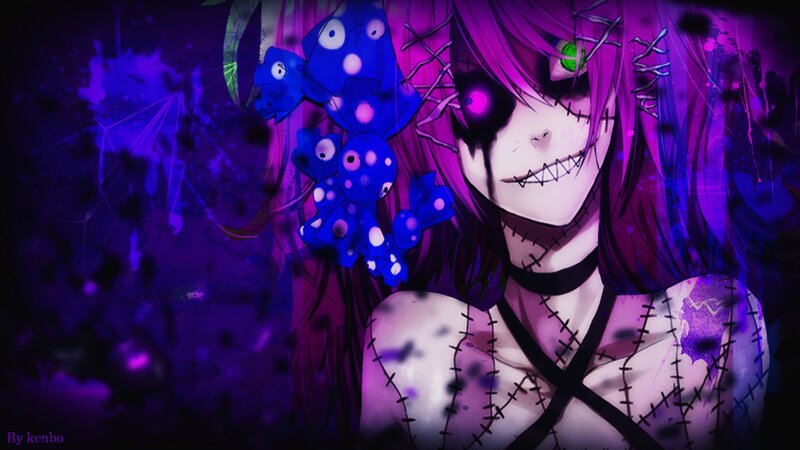 Stitched Anime Girl