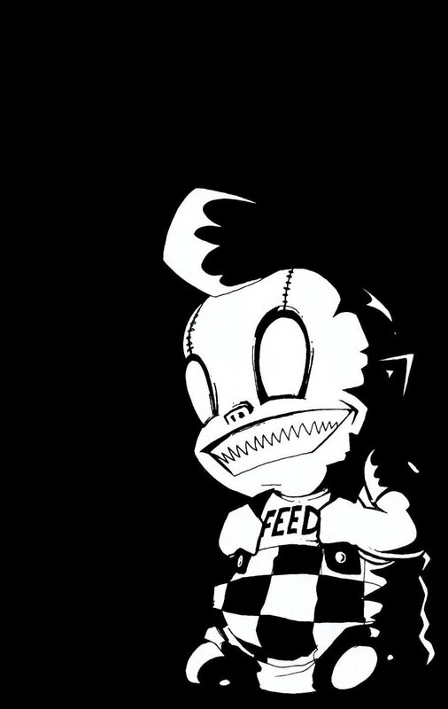 stitched doll character