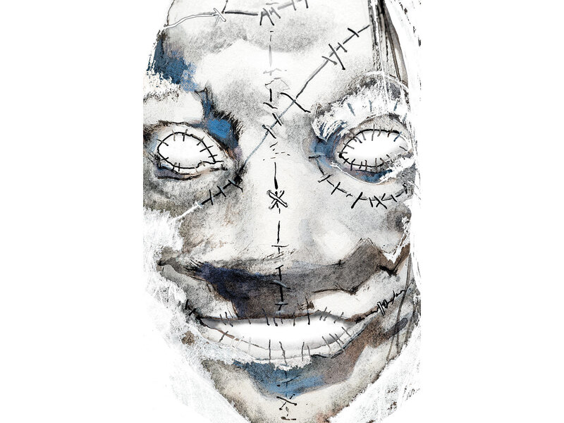 Stitched Doll Face