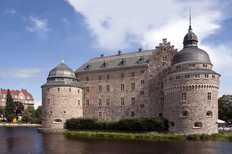 Stockholm Castle on a sunny day