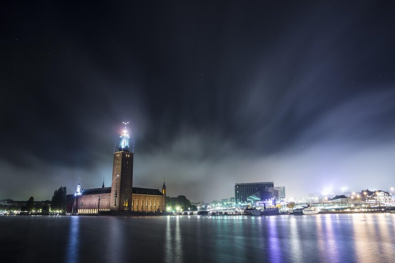 Stockholm City Hall — Black