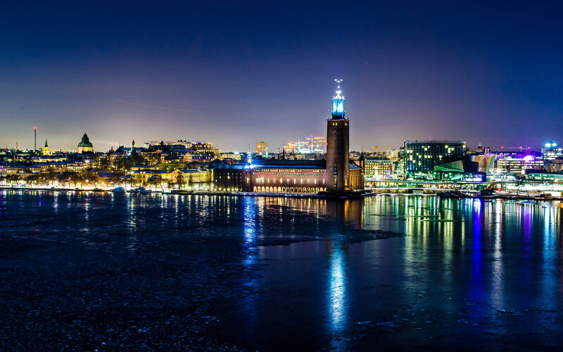 Stockholm City Skyline