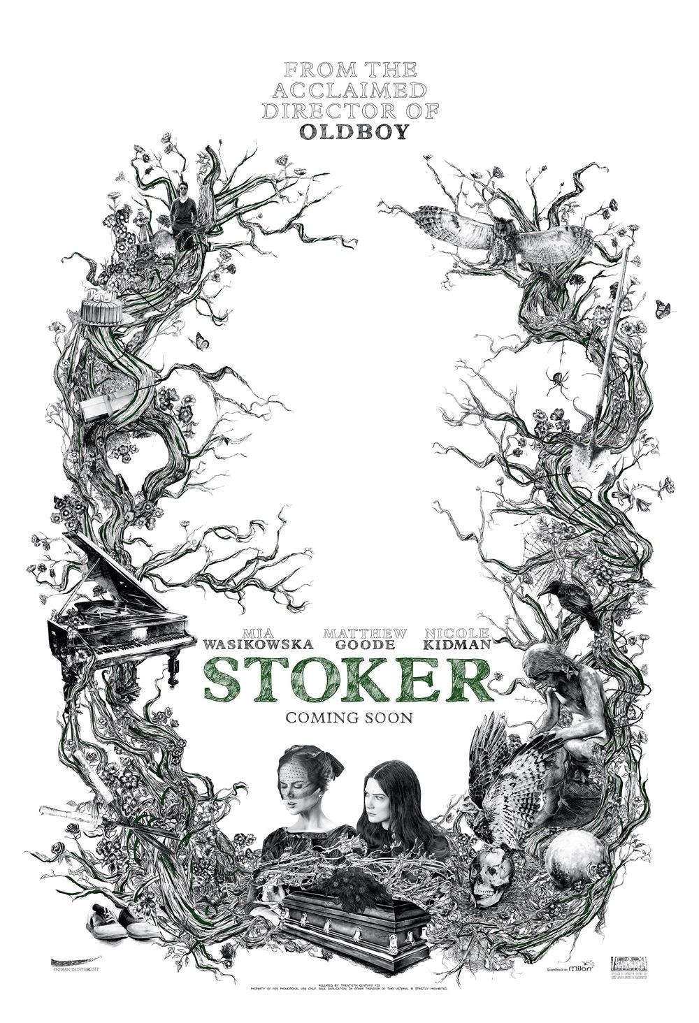 Stoker movie poster