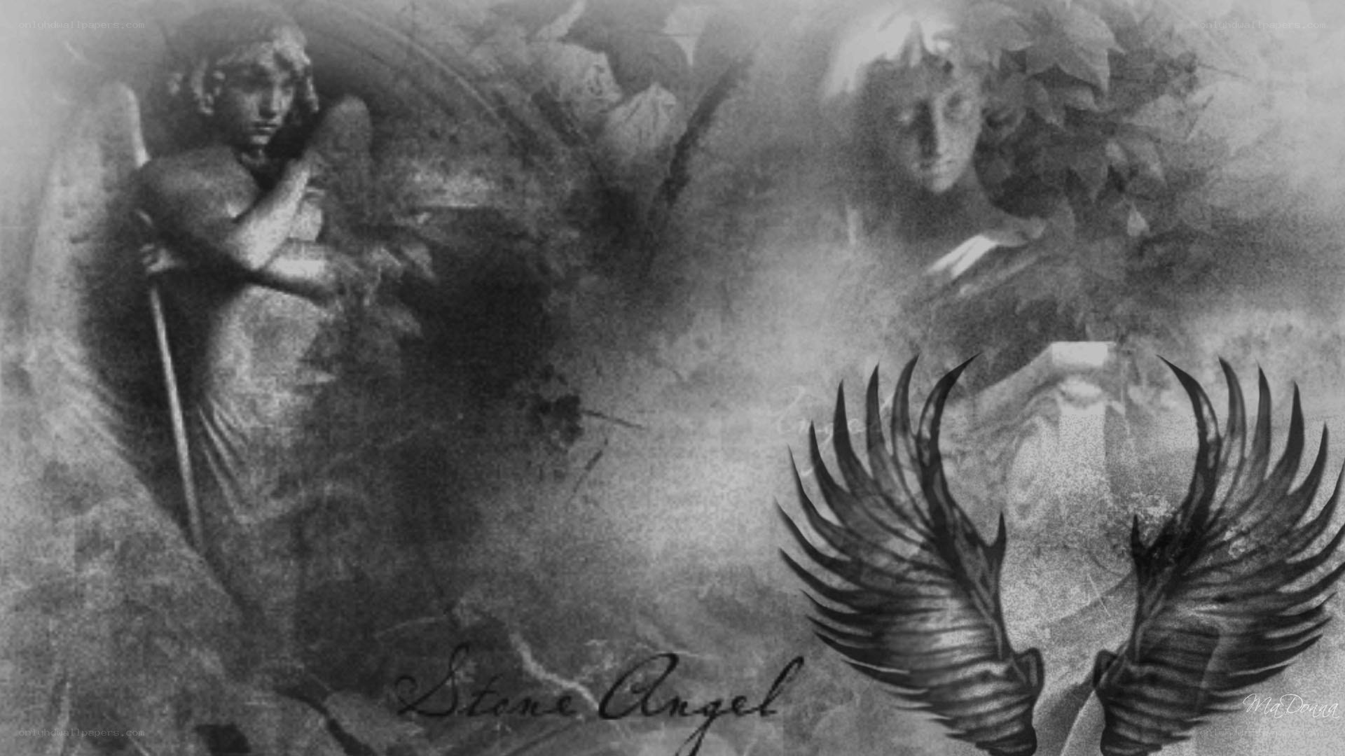 stone angel artwork