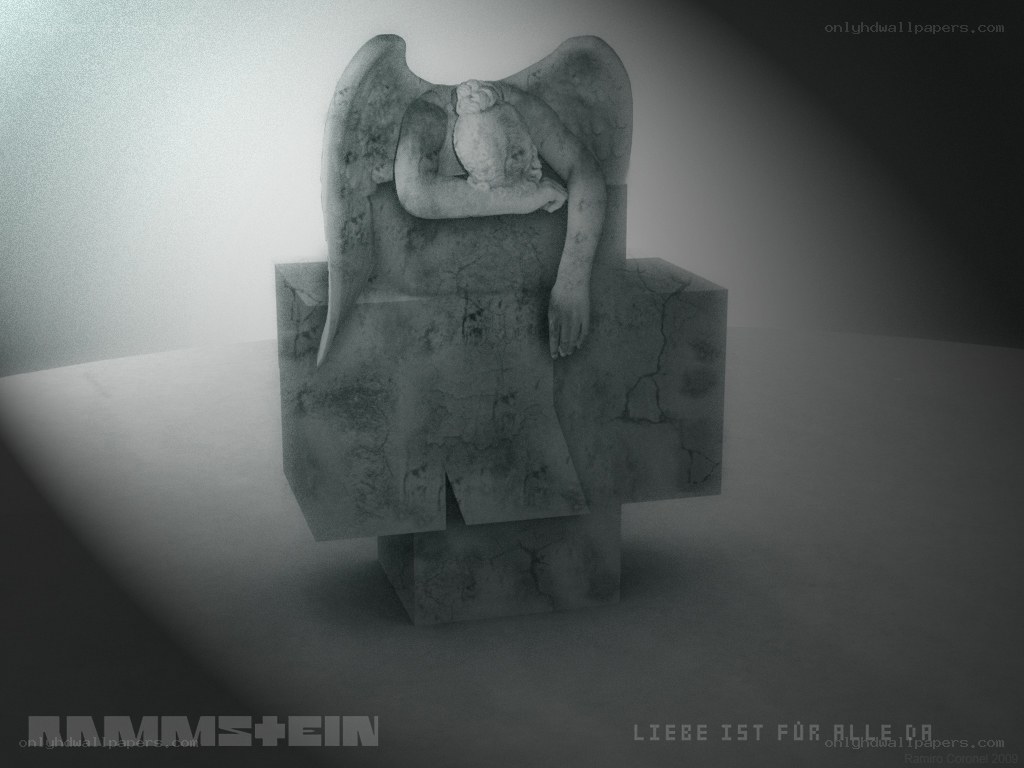 stone angel sculpture