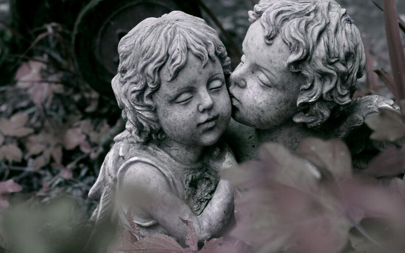 Stone Angel Statues