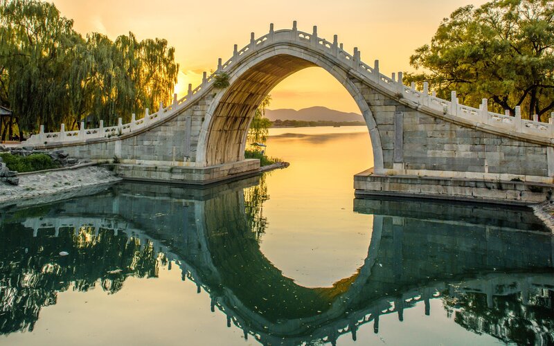 Stone Arch Bridge — Gold