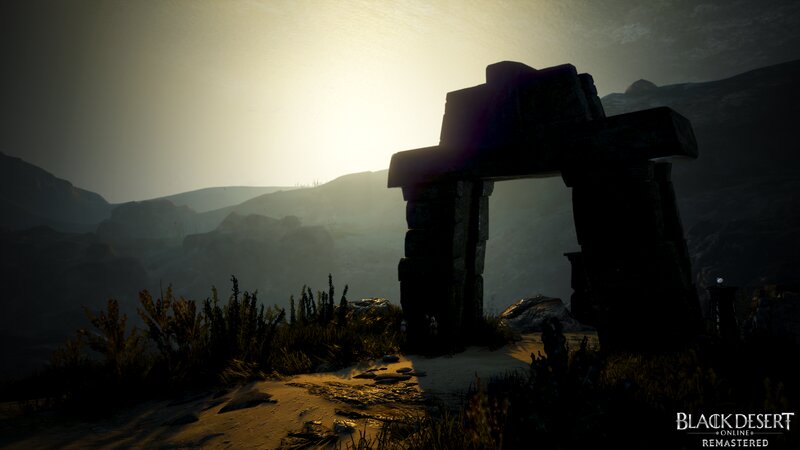 Stone Arch in Desert