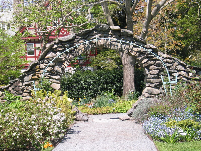 Stone Arch in Garden