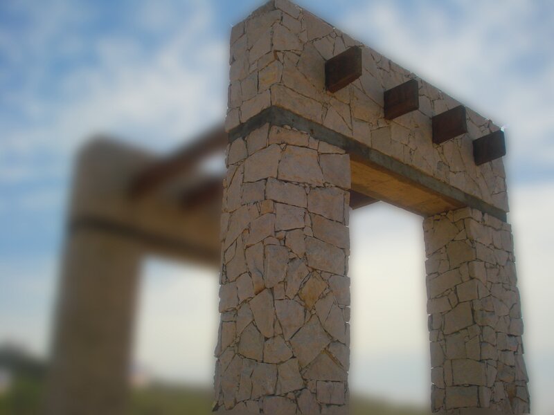 stone arch structure