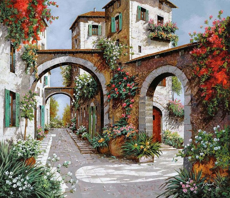 Stone Archway Alley