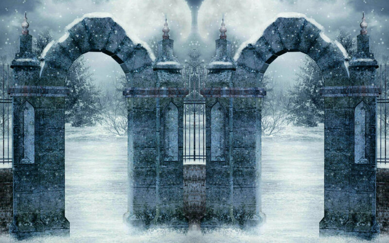 Stone Archway Gates
