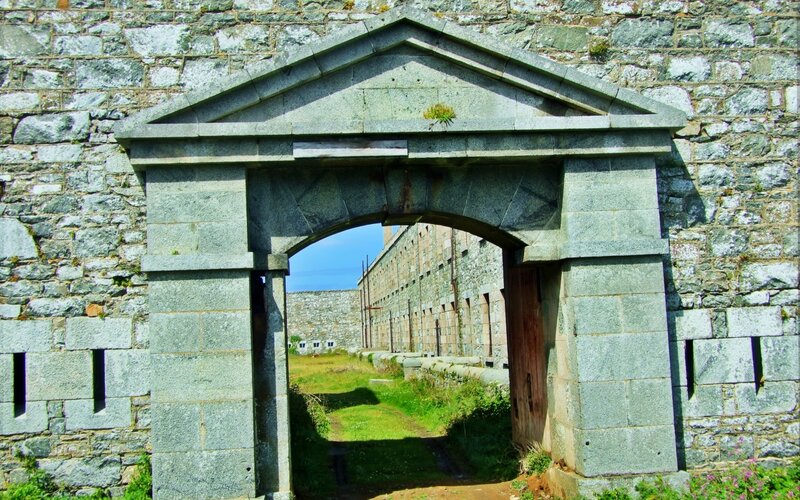 Stone Archway in Fortress