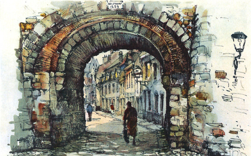 Stone Archway in Town