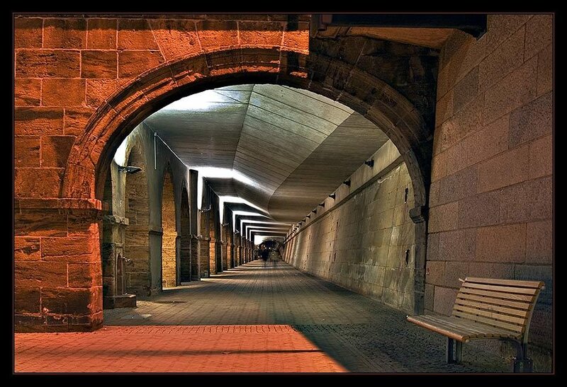 Stone Archway Tunnel — Brown