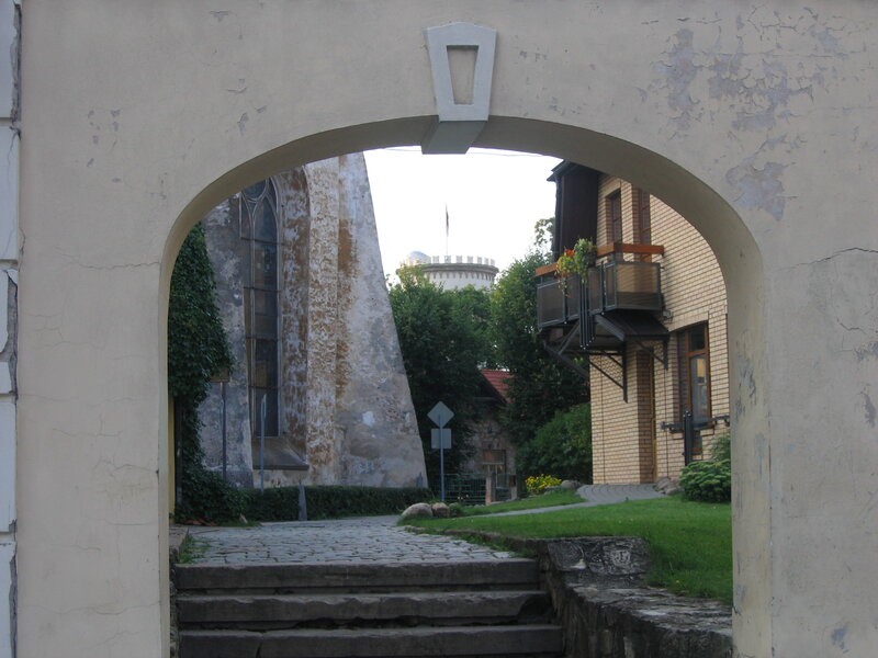 Stone Archway View