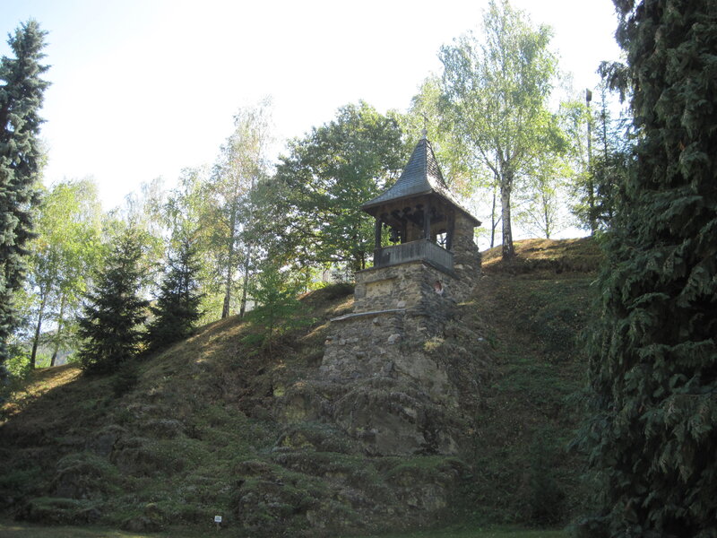 Stone Bell Tower on Hill