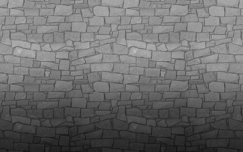 Stone Brick Wall — Gray