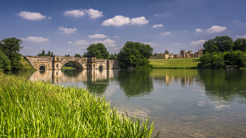 Stone Bridge and Mansion