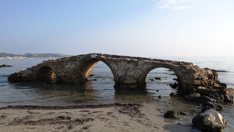 Stone Bridge in Water