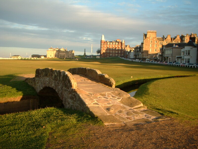 Stone Bridge on Golf Course