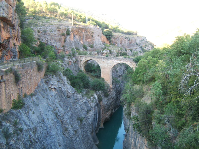 Stone Bridge over Canyon