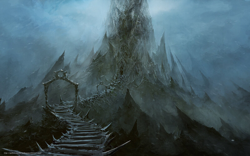 Stone Bridge to Mountain