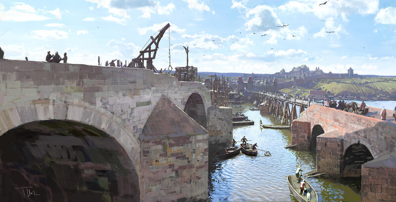 Stone Bridge under Construction