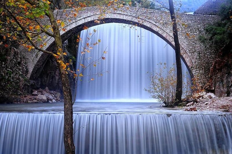 Stone Bridge Waterfall