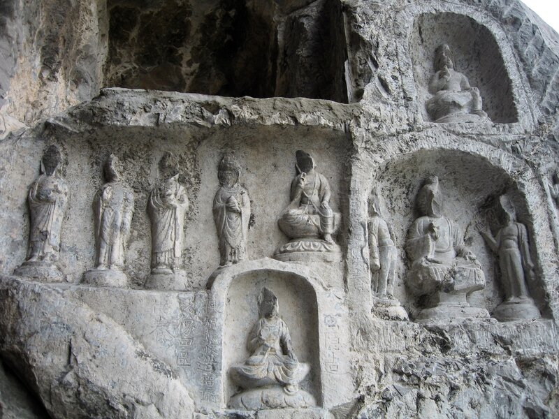 Stone Buddha Carvings