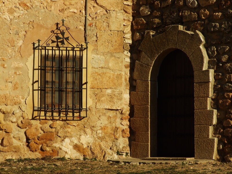 Stone Building Facade — Brown