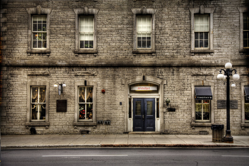 Stone Building Facade