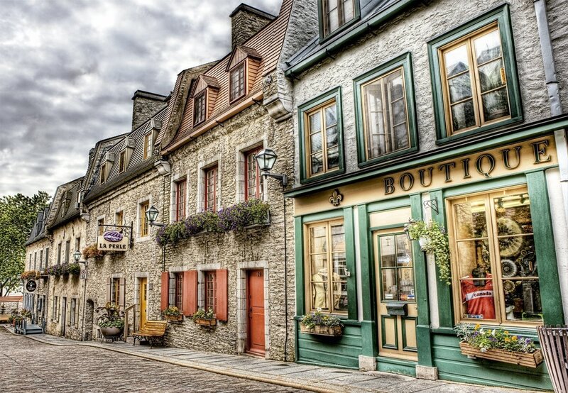 Stone Buildings in Old Town