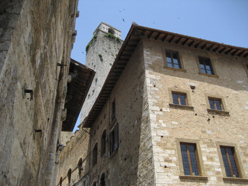 Stone Buildings in Town