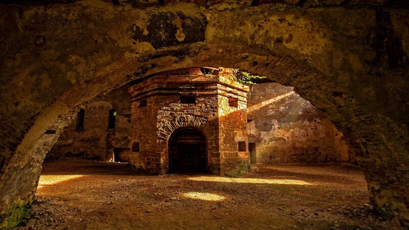 Stone Bunker Interior