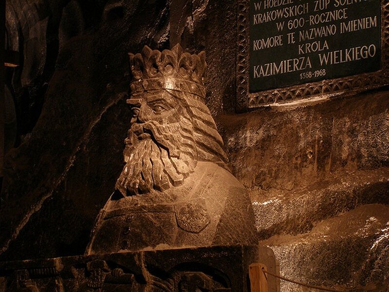Stone Bust of King